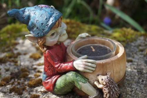97286 bougeoir figurine troll - 97286,