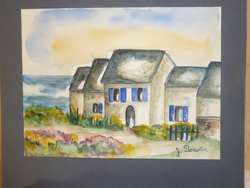 Aquarelle bretagne 36 - aquarelle,