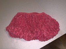 Girls Toddler Rose Hot Pink Bubble Skirt Sz 4t