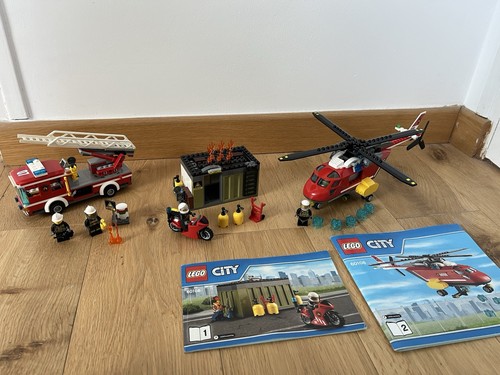 Lot lego city pompiers 60108 - city,