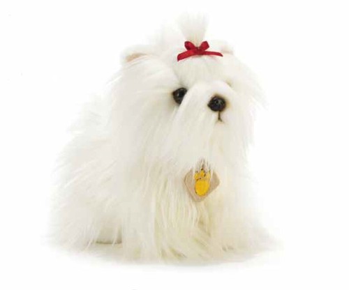 Peluche chien yorkshire - chien,