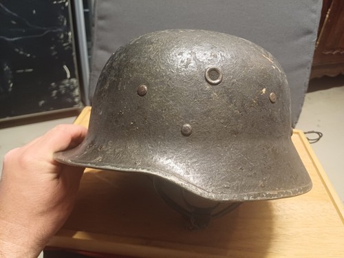 Beau casque pompier - , allemand