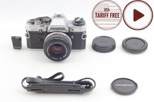 [NEUF + adaptateur manuel] Appareil photo argentique Olympus OM-10 +...