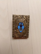 Insigne Génie, 19° Compagnie de Marche du Génie,  fabrication Drago Paris Nice.