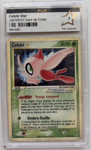 Carte pokémon celebi - carte, fr