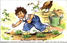 S23076 cpa Illustrateur Germaine Bouret " M.D Paris série n° 1212 "