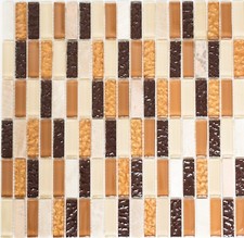 Mosaïque baguette cristal