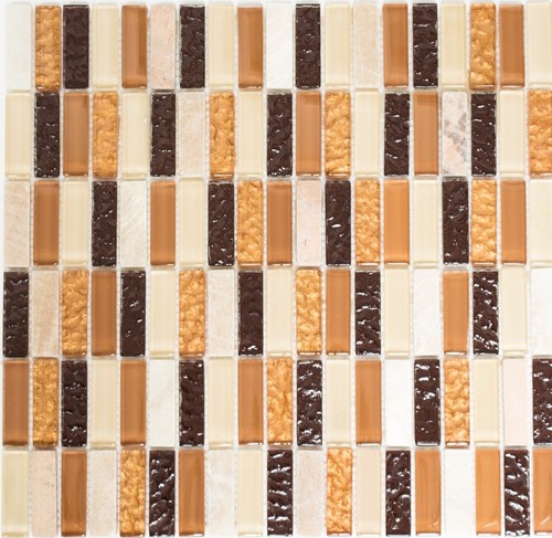 Mosaïque baguette cristal