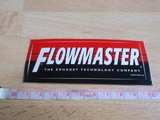 Autocollant FLOWMASTER - THE EXHAUST TECHNOLOGY COMPANY