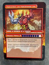 Carte GORMITI - LAVION LE SEIGNEUR DE LA TERREUR - PEUPLE DU VOLCAN