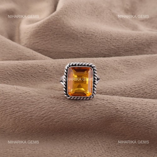 Bague solitaire tendance - bague,
