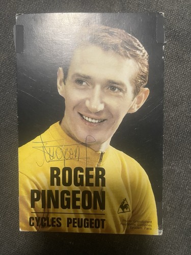 Carte postale cyclisme roger - cyclisme,
