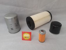 Ensemble de Filtres (Grand) Convient À pour Iseki Txg 237 avec Moteur Année 2011