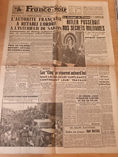 WW2 GUERRE 39/45 JOURNAL