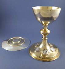 Demarquet Frères Calice et sa patène en argent massif et vermeil