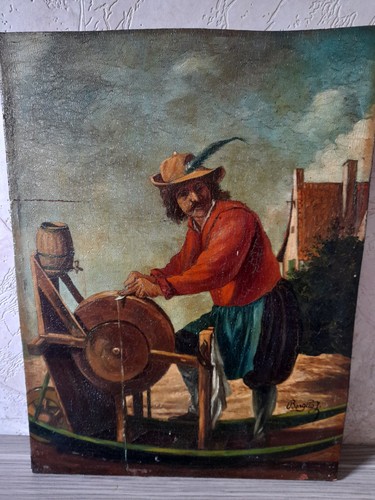 Peinture ème huile - ème,