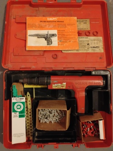 Hilti dx350 powder actuated - hilti,