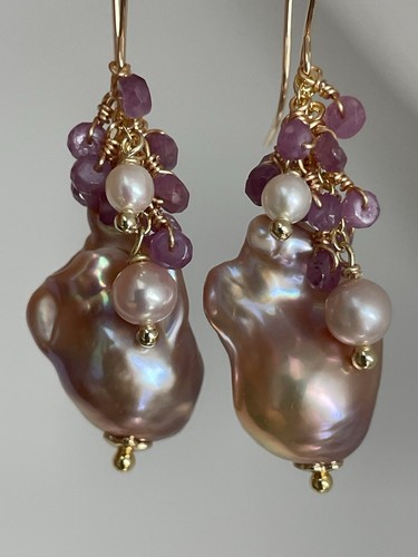 Boucles oreilles pierre - d'oreilles, en