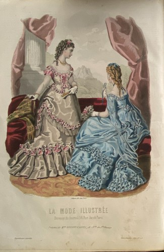Mode illustree 1872 avec - la,