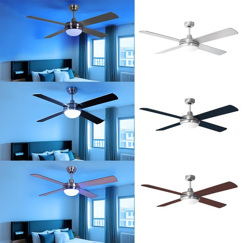 Rgb led ventilateur plafond - ventilateur, de