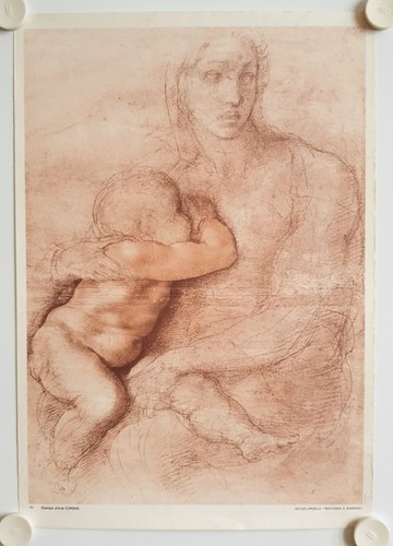 Affiche michelangelo madonna - affiche,