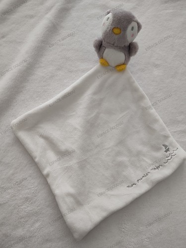 Doudou plat chouette hibou - plat,