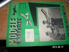 Modele Magazine n°78 Plan encarte Planeur serie 1 planche 2