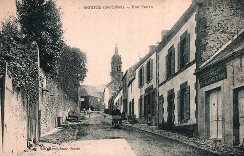 Carte postale gourin - carte,