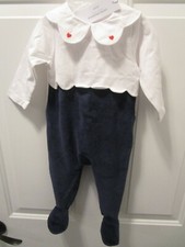 JACADI BERLINGOT WHITE/ NAVY