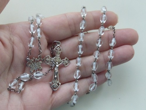 Chapelet ancien argent - chapelet,