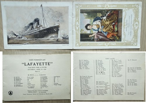 Liste passagers 1920 paquebot - 1920,