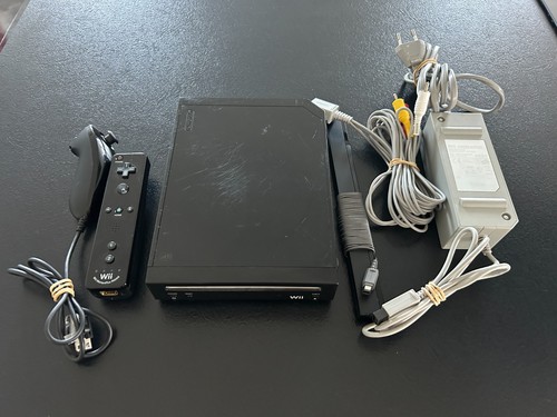 Console nintendo wii - nintendo, noir