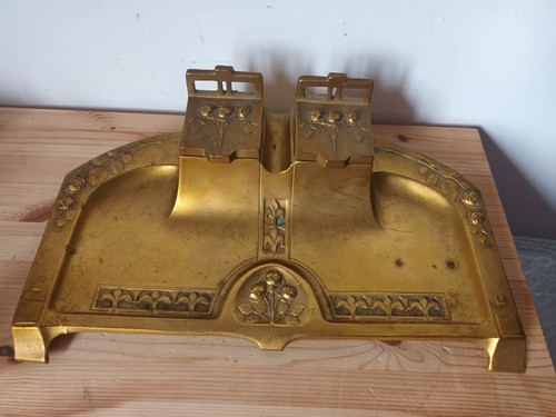 Antique art nouveau - antique, brass