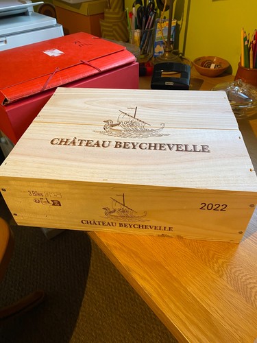 Caisse bois chateau - caisse,