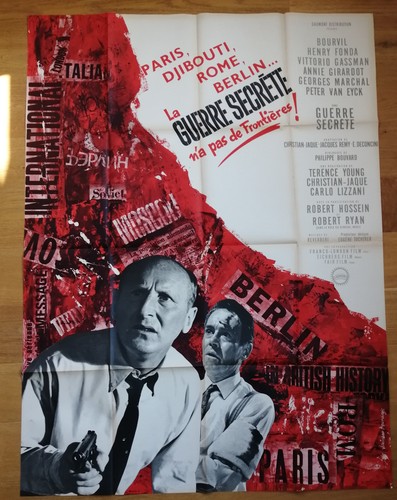 Guerre secrete bourvil affiche - secrete,