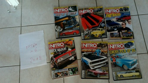 Année 2012 lot magazines - année,