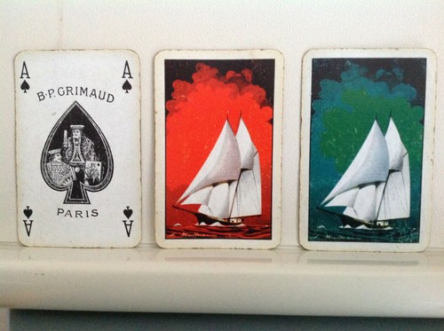 Deux jeux cartes - de,