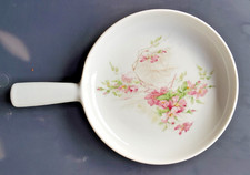 Vide-poche en forme de poêle en porcelaine de Limoges