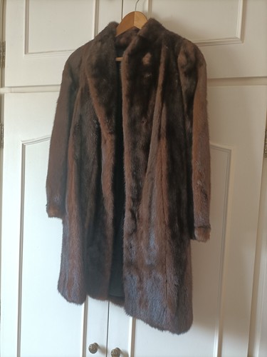 Manteau vison véritable - manteau,
