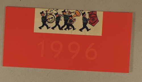 Carte voeux tintin herge - carte,