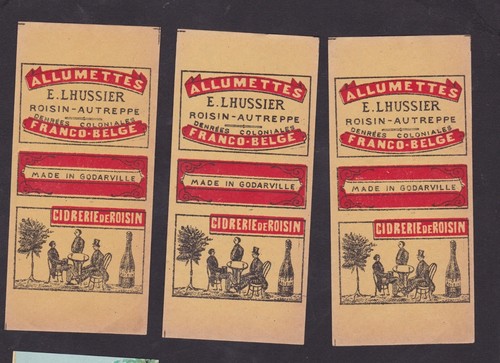 Ancienne étiquette allumettes