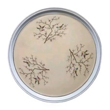 CARL KNOLL CARLSBAD - GRAND PLAT A DECOR JAPONISANT  DIAMÈTRE:35.5CM