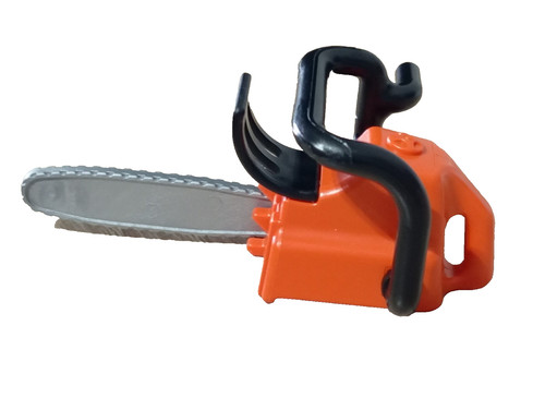 Playmobil tronçonneuse orange - playmobil,