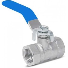 Robinet / Vanne à boisseau sphérique en laiton (Ø 25mm)