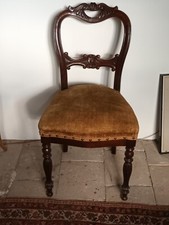 Magnifique chaise Napoléon III en acajou