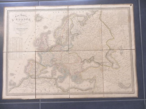 Carte routiere europe - l',