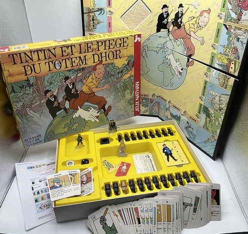 Tintin piège du totem - tintin,