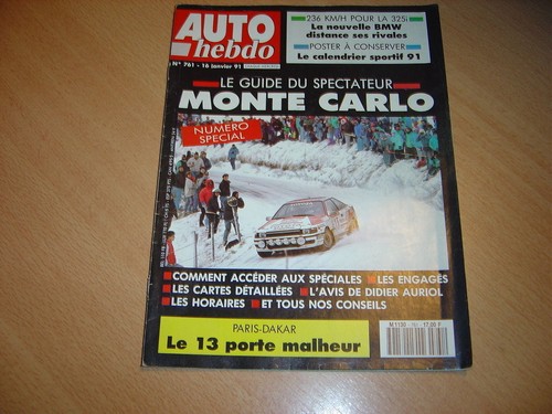 Auto hebdo 761bmw - n°761bmw, /