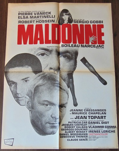 Maldonne affiche originale - *affiche,
