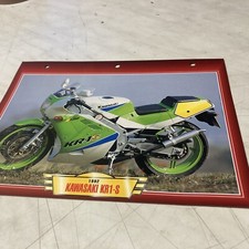 KAwasaki 250 KR1-S 1992 KR1 fiche carte moto passion collection Atlas